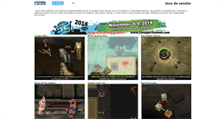 Desktop Screenshot of jeu2zombie.com